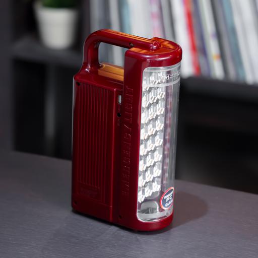 display image 6 for product Geepas Rechargeable 3D LED Lantern - Portable Emergency Lantern with Light Dimmer Function | 24Pcs Super Bright LEDs, |Ideal for Camping Hiking & Emergency Use