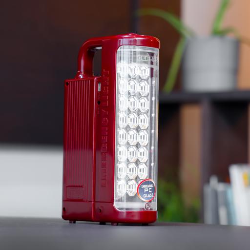 display image 4 for product Geepas Rechargeable 3D LED Lantern - Portable Emergency Lantern with Light Dimmer Function | 24Pcs Super Bright LEDs, |Ideal for Camping Hiking & Emergency Use