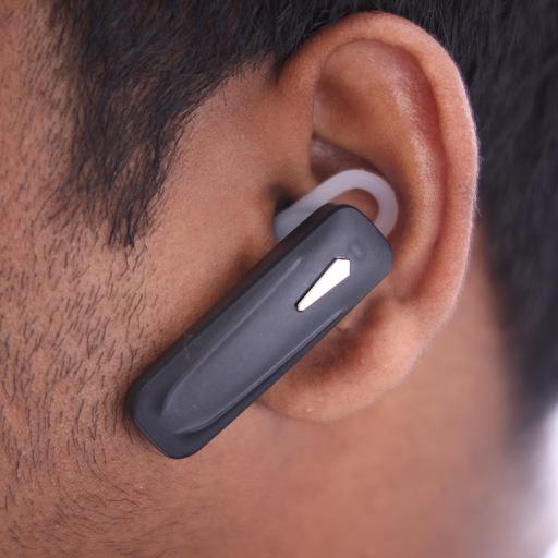 display image 3 for product Geepas Bluetooth Ear Phone Single Bluetooth Earpiece Headphone Wireless Earphone 2.5Hrs Talk Time