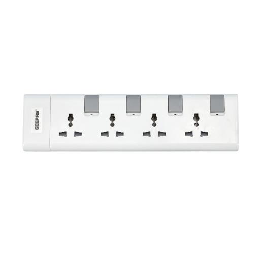 display image 5 for product Extension Socket, 4 Ways, 3m Cord Length, GES4091 | Power Extension Socket | Multi Plug Power Cable | High Quality, Heavy Duty Power Switch