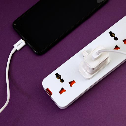 display image 2 for product Geepas 3 Way Extension Socket 13A - Charge Multiple Devices with Child Safe, Extra Long Cord & Over Current Protected | Ideal For All Electronic Devices