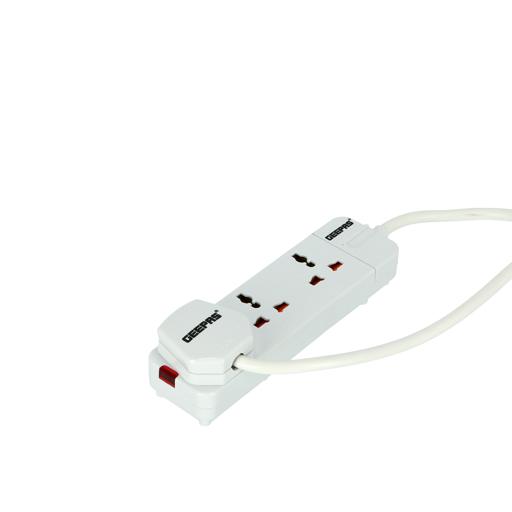 display image 6 for product Geepas 3 Way Extension Socket 13A - Charge Multiple Devices with Child Safe, Extra Long Cord & Over Current Protected | Ideal For All Electronic Devices
