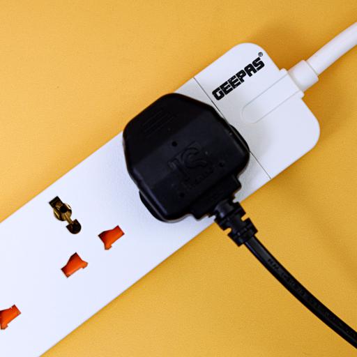 display image 2 for product Geepas 4 Way Extension Socket 13A - Extension Strip With Led Indicators | Child Safe |Extra Long Cord with Over Current Protected | Ideal For All Electronic Devices