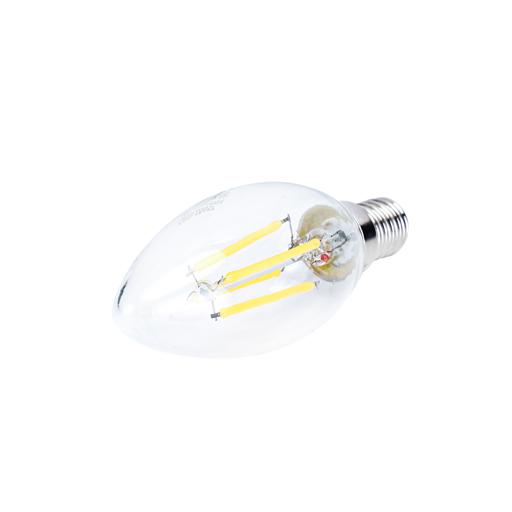 display image 3 for product Energy Saving LED Filament Light, 4W Lamp, GESL55057 | 4000K Warm Amber, Mercury Free & UV/IR Safe | 1500 Hours Life | Ideal for Home Hotel Restaurants & More