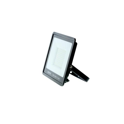 display image 1 for product Geepas GESL55059 Led Flood Light 100W - Downlight Ceiling Light, Natural Cool White 6500K | Ultra Slim | Ideal for Parking, Restaurant, Store Room & More