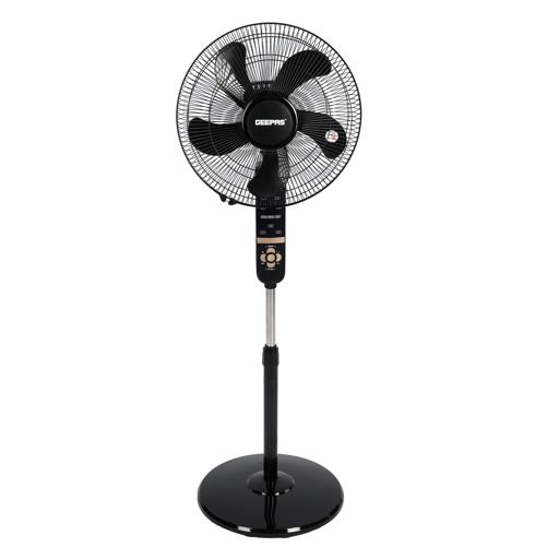 display image 4 for product  3 Speed Control 16" Stand Fan With Remote Control GF21112 Geepas