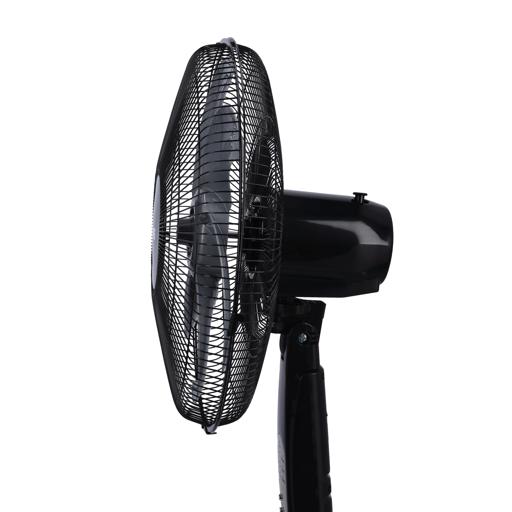 display image 9 for product Geepas GF21112 16" Stand Fan With Remote Control - 3 Speed, 6 Leaf Blade with Safety Grill, Adjustable Height  |7.5 Hours Timer | 2 Years Warranty