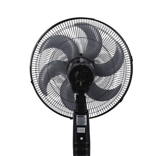 display image 10 for product Geepas GF21112 16" Stand Fan With Remote Control - 3 Speed, 6 Leaf Blade with Safety Grill, Adjustable Height  |7.5 Hours Timer | 2 Years Warranty