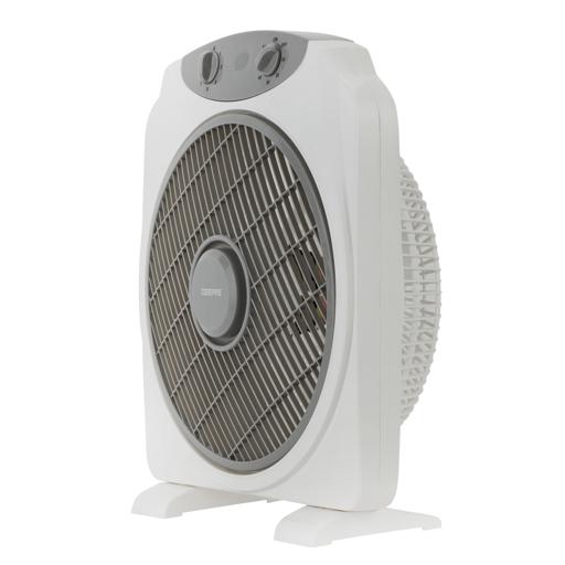 display image 9 for product Geepas GF21113 12'' Box Fan - 3 Speed, 60 Minutes Timer – Portable Personal Desk Fan with Powerful Copper Motor - Ideal for Office, & Home| 2 Year Warranty