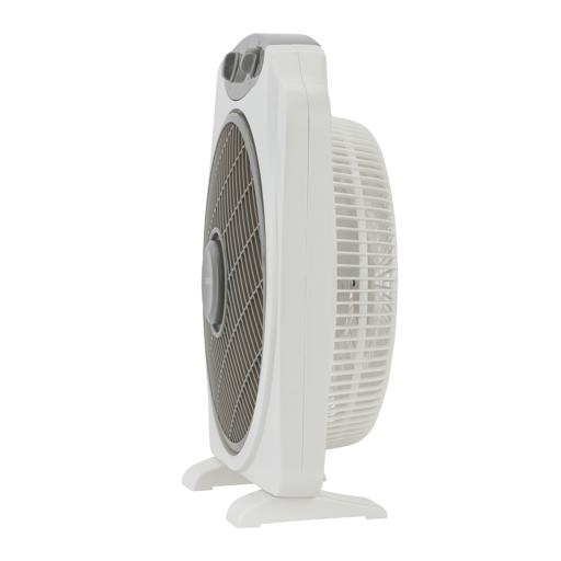 display image 10 for product Geepas GF21113 12'' Box Fan - 3 Speed, 60 Minutes Timer – Portable Personal Desk Fan with Powerful Copper Motor - Ideal for Office, & Home| 2 Year Warranty