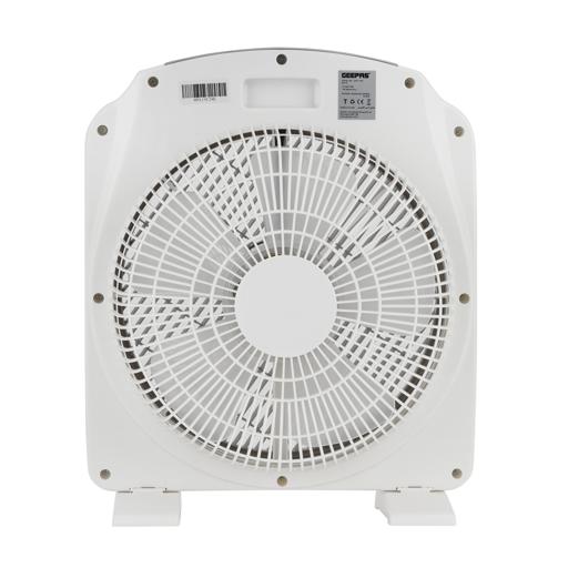 display image 6 for product Geepas GF21113 12'' Box Fan - 3 Speed, 60 Minutes Timer – Portable Personal Desk Fan with Powerful Copper Motor - Ideal for Office, & Home| 2 Year Warranty