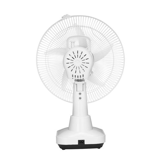 display image 8 for product Geepas GF21118 12'' Rechargeable Fan - 2 Speed Settings with 6 Hours Continuous Working & 24 Hours LED Light | 5000 Mah Battery | Ideal for Office, Home & Outdoor Use