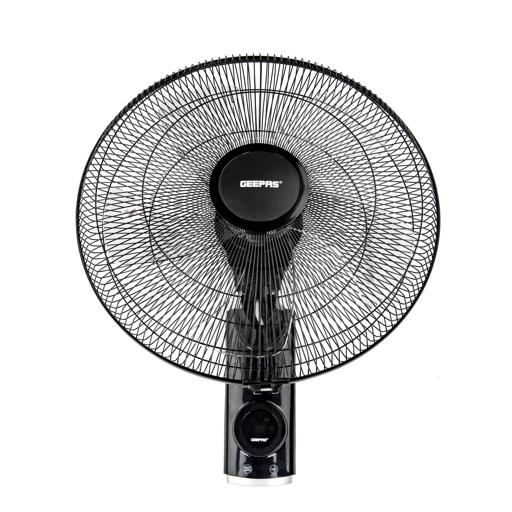 display image 11 for product 18 Inch Wall Fan with Remote Control, 60W Motor, GF21125 | 5 Leaf AS Blade | 3 Speed Option | Overheat Protection | Horizontal Oscillation | Home & Office Use