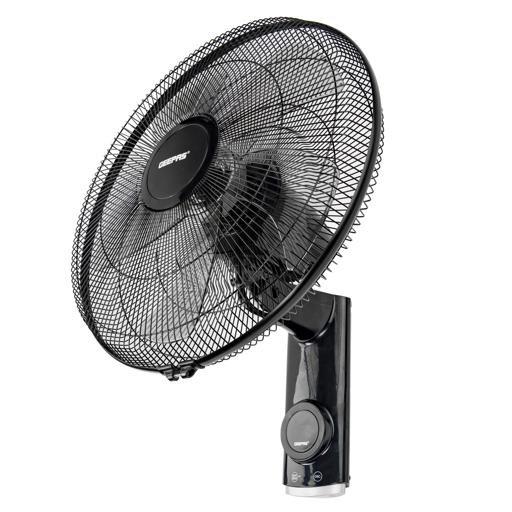 display image 12 for product 18 Inch Wall Fan with Remote Control, 60W Motor, GF21125 | 5 Leaf AS Blade | 3 Speed Option | Overheat Protection | Horizontal Oscillation | Home & Office Use
