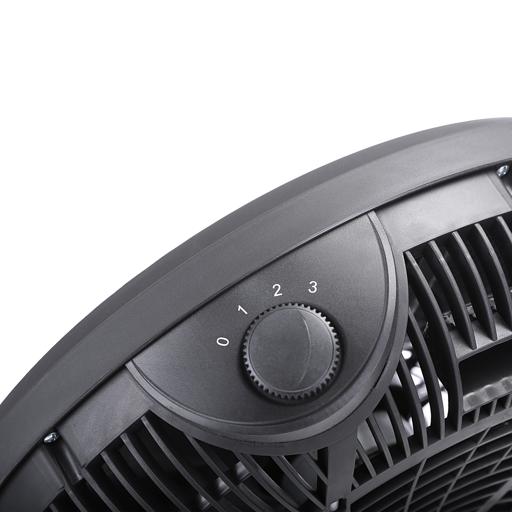 display image 6 for product Geepas 18'' Box Fan 80W - Powerful Personal Desk Box Fan with 3-Speed & 180-Degree, Adjutable Angle| Perfect for Office, Home & More | 2 Years Warranty