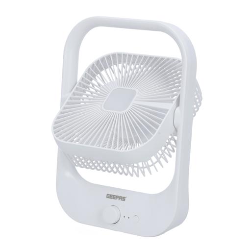 display image 8 for product 8" Rechargeable Fan with LED Light, GF21162 - Over-Charge Protection, 8 Hours Working, Step-Less Speed Control, Rechargeable Lithium Battery, Full-Charge Indicator