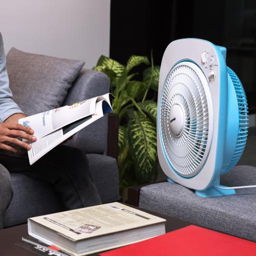 display image 3 for product Personal Desk Fan with 45 W Powerful Copper Motor GF926 Geepas