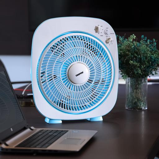 display image 4 for product Personal Desk Fan with 45 W Powerful Copper Motor GF926 Geepas