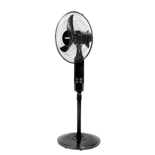 display image 18 for product Geepas GF9466 16" Stand Fan With Remote Control 50W - 3 Speed, 5 Leaf Blade, Adjustable Height & Tilt Setting With Led Display | Auto Off | 2 Years Warranty