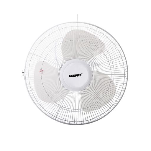 display image 1 for product Geepas 16" Orbit Fan - Wide Oscilation, Speed Controller with 3 Leaf ABS Blades with Metal Grill | Ideal for Office, Bedroom, Study Room, Living Room & more