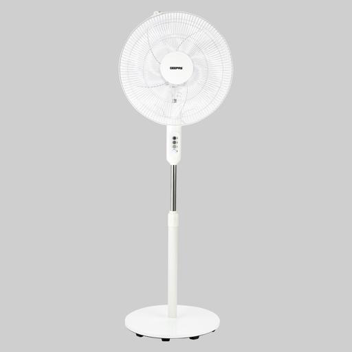 16" Stand Fan, Wide Oscillation, 6PP Blades, GF9615 | Adjustable Height | 3 Speed Setting | Metal Safety Grill | Ideal for Home, Office, Restaurant, Etc hero image