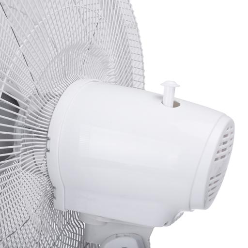 display image 7 for product Geepas GF9625 16-Inch Table Fan - 3 Speed Settings with Wide Oscillation | 5 Leaf AS Blade for Cool Air |Perfect for Desk, Home or Office Use | 2 Years Warranty