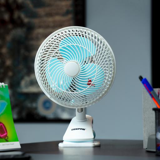 display image 24 for product Geepas 8 Inch Mini Desk Fan