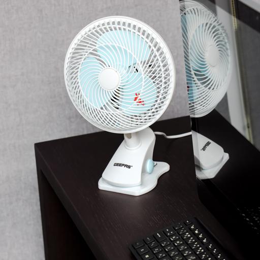 display image 19 for product Geepas 8 Inch Mini Desk Fan