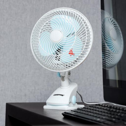 display image 12 for product Geepas 8 Inch Mini Desk Fan