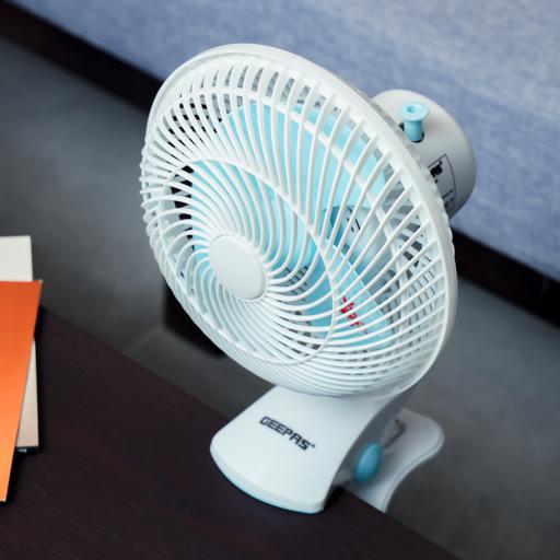 display image 13 for product Geepas 8 Inch Mini Desk Fan