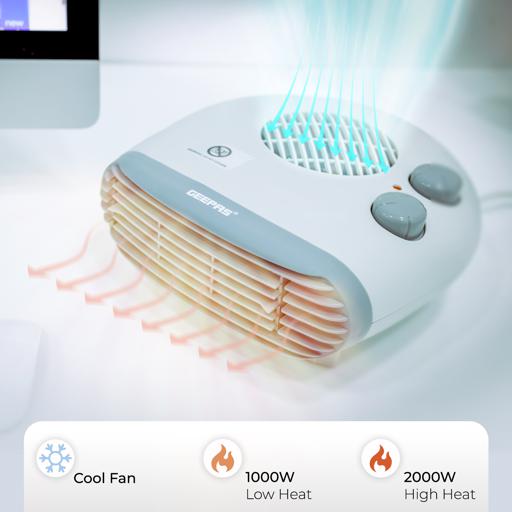 display image 2 for product Geepas Fan Heater