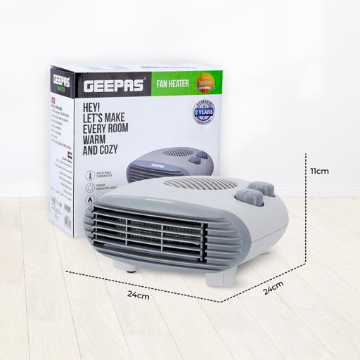 display image 12 for product Geepas Fan Heater