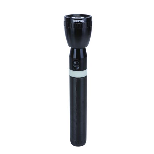 display image 6 for product Geepas Rechargeable Led Flashlight 287Mm- Hyper Bright White 2500 Meters Range With 4-5 Hours