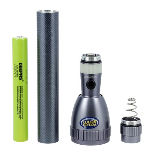 display image 13 for product Rechargeable LED Flashlight, GFL3803N | Aircraft Aluminium Alloy Body | 3.7V 4000mAh Li-ion Battery | 4hrs Working | 2 Years Warranty