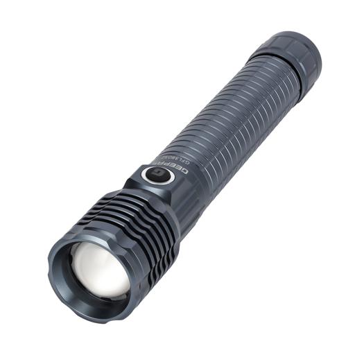 display image 12 for product Geepas Rechargeable LED Flashlight, Li-ion Battery, GFL3803 | Aircraft Aluminium Alloy Body | CREE LED | Lifetime Warranty of LED | 2 Years Warranty