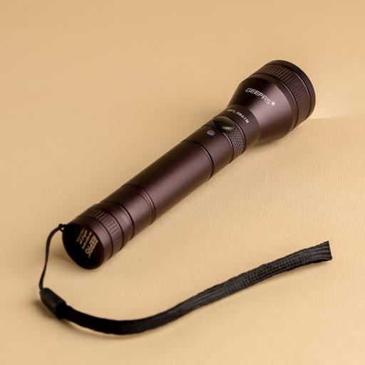 display image 1 for product Outdoor Flashlight-Waterproof LED-Lightweight High Power Beam Flashlight -600 Meter Range