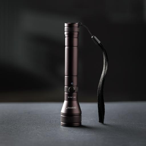 display image 3 for product Outdoor Flashlight-Waterproof LED-Lightweight High Power Beam Flashlight -600 Meter Range