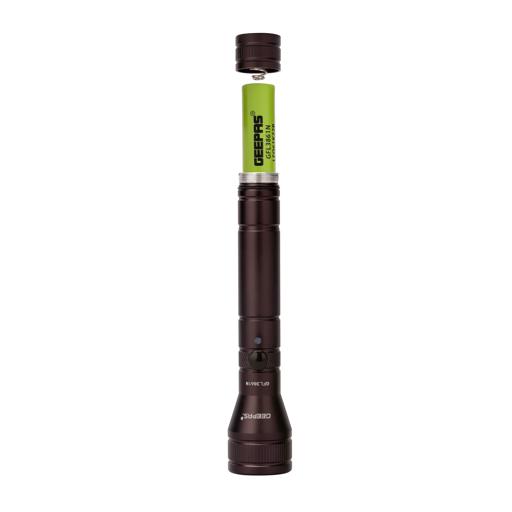 display image 26 for product Outdoor Flashlight-Waterproof LED-Lightweight High Power Beam Flashlight -600 Meter Range