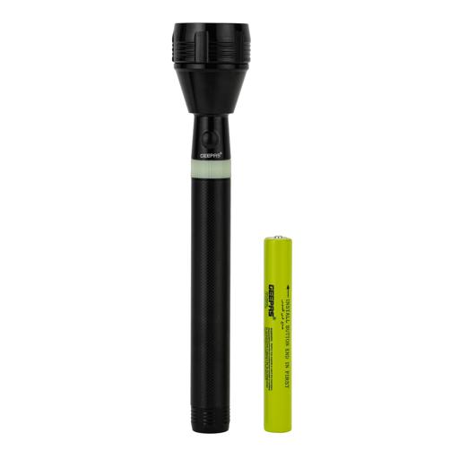 display image 8 for product 3-in-1 Rechargeable LED Flashlight, CREE LED, GFL4622 | Aluminium Body with Rubber Glow | Ni-Cd Battery | Ideal for Campaigning, Trekking, Outdoor, Etc