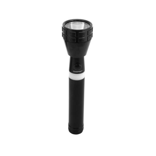 display image 6 for product Geepas GFL4623 3Pcs Rechargeable Led Flashlight 265MM - Portable Aluminium Body with Optimized Electronics | 2 Hours Continuous Working | 2 Years Warranty