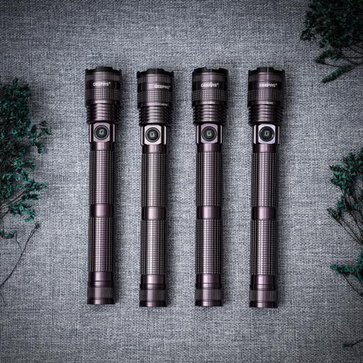 display image 9 for product Rechargeable LED Flashlight, Set of 4 Flashlights, GFL4639 | 4 Hours Working | 2000-meters Distance | Ideal for Campaign, Trekking, Outdoors, Etc