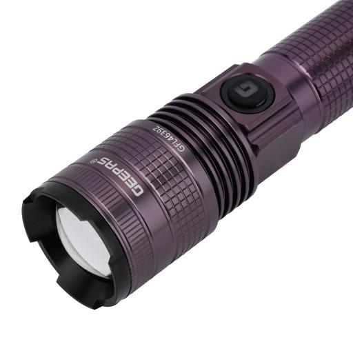 display image 17 for product Rechargeable LED Flashlight, Set of 4 Flashlights, GFL4639 | 4 Hours Working | 2000-meters Distance | Ideal for Campaign, Trekking, Outdoors, Etc