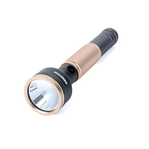 display image 0 for product Geepas Rechargeable Led Flashlight With Power Bank