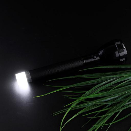 display image 2 for product Geepas GFL4687 Rechargeable LED Flashlight - 2400 mAh Battery 7 Hours Working | Long Range Pocket Friendly Flashlight | 2 Years warranty