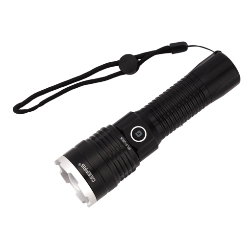 display image 8 for product Geepas Rechargeable Led Flashlight - Hyper Bright Cre Led Torch Light