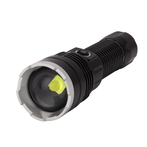 display image 6 for product Geepas Rechargeable Led Flashlight - Hyper Bright Cre Led Torch Light