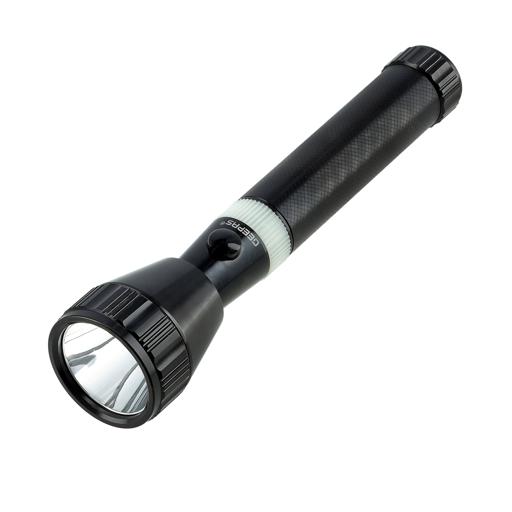 display image 17 for product Geepas GFL51030 Rechargeable LED Flashlight - 1800 Meters Range & High Beam Light | 2 Hours Working with 1900 mAh Battery | Ideal for Trekking, Camping, Power Cuts & More