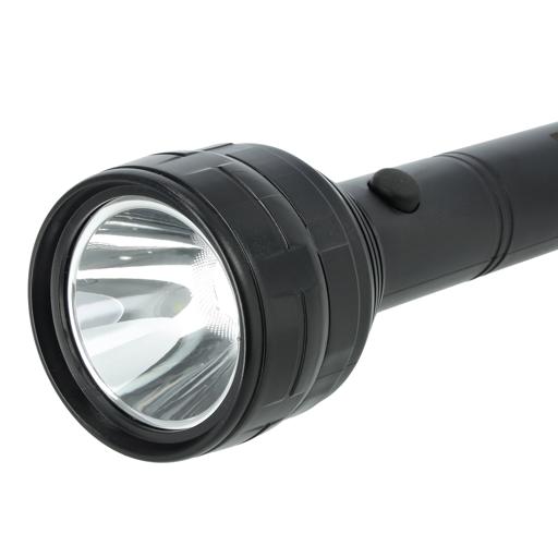 display image 12 for product Rechargeable LED Flashlight, USB Rechargeable, GFL51052 | 8hrs Working Torch | Lithium Battery | Ideal for Camping, Trekking & Outdoor Activities