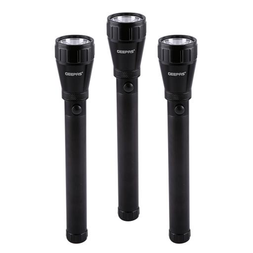 display image 9 for product Rechargeable LED Flashlight, Waterproof Body, GFL51076 | Hyper Bright Light with 2000 Meters Range Portable Design |3 Hours Working | Ideal for Trekking, Camping & More