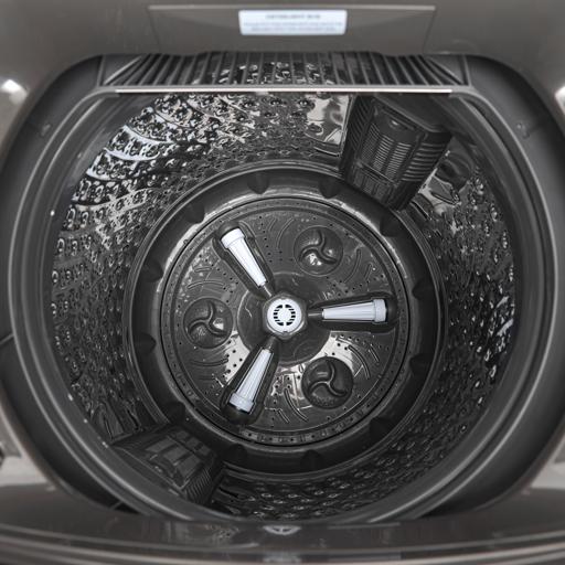 display image 11 for product Geepas Fully Automatic Top Loader Washing Machine | 10 kg | Auto-Imbalance, Gentle Fabric Care, Fuzzy Logic, Child Lock, Stainless Steel Drum | 1 Year Warranty